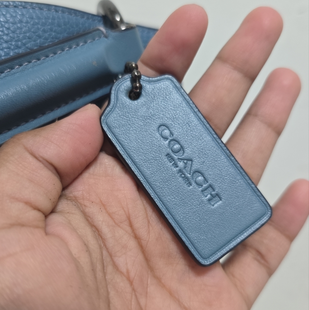 Coach Pebbled Leather Shoulder Bag - Picture 3 of 11